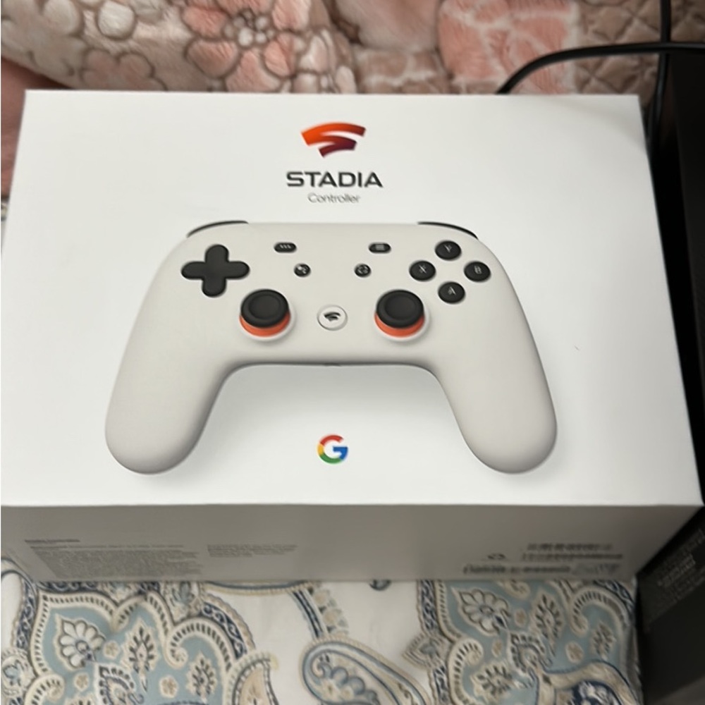 Google Stadia Bluetooth Gaming Google Ultra Included (White)